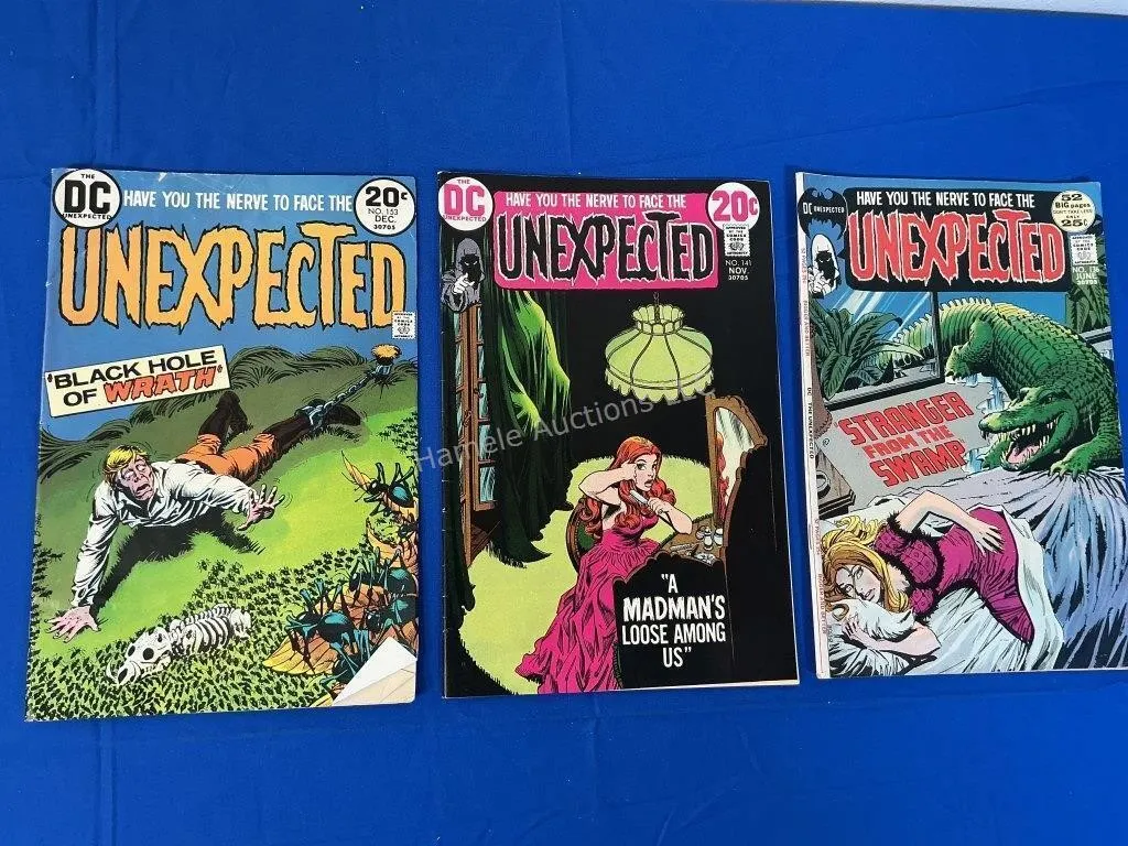 3 DC Comics - The Unexpected