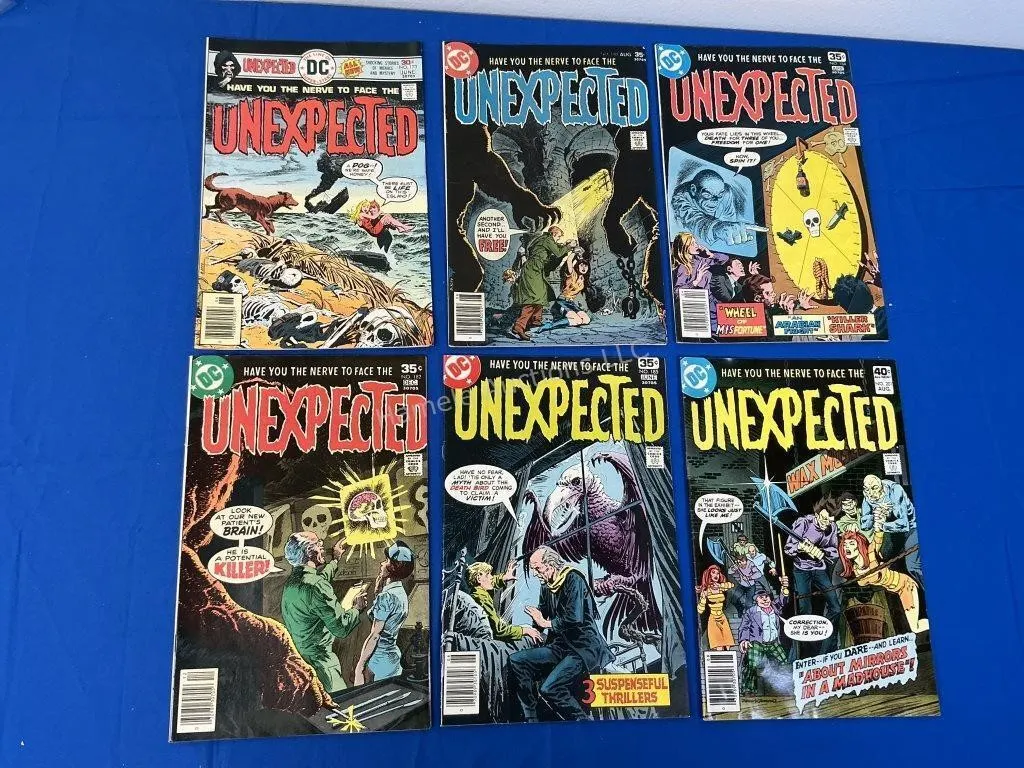 6 DC Comics - The Unexpected