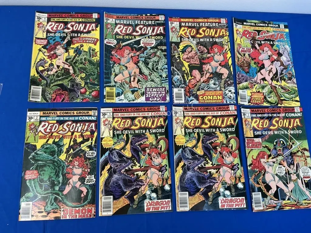 8 Marvel Comics- Red Sonja