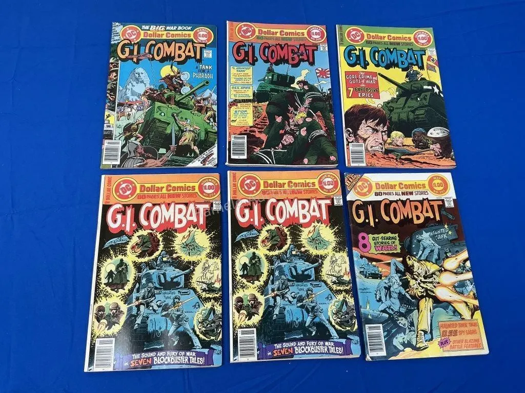 6 DC Comics - GI Combat
