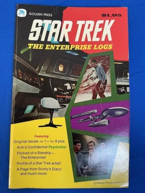 Golden Press Star Trek Enterprise Logs - Volume 1