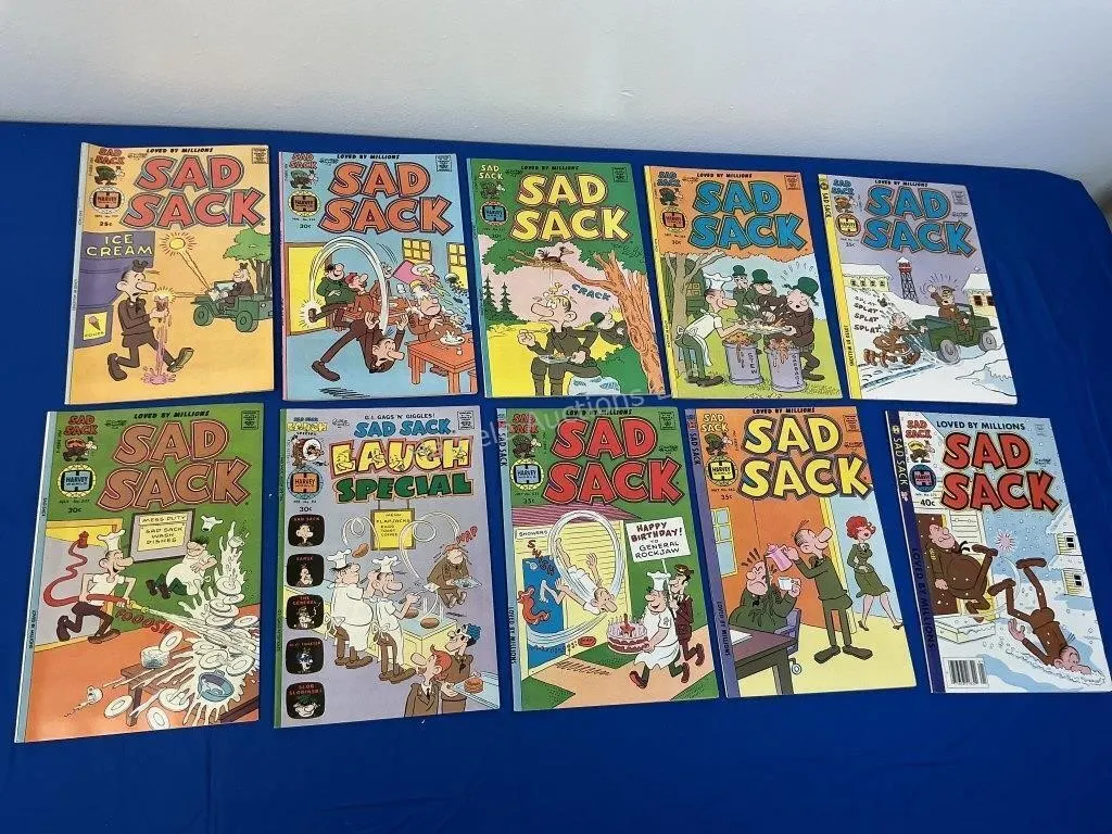 10 Harvey Comics - Sad Sack