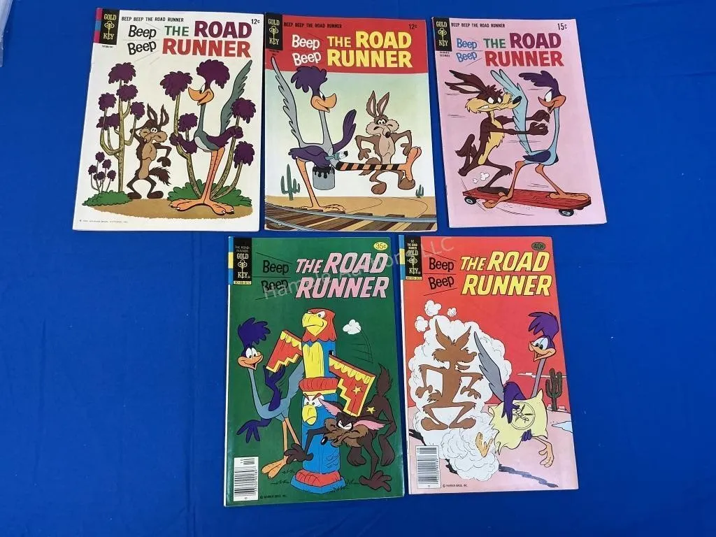 5 Gold Key Comics - The Roadrunner