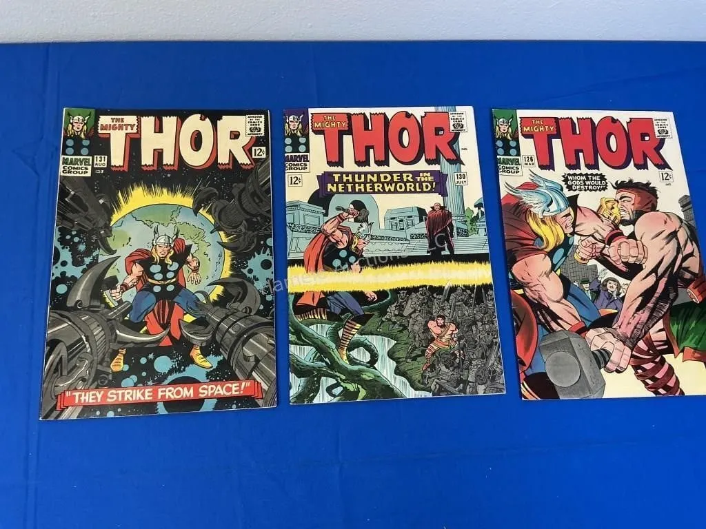 3 Marvel Comics - Thor