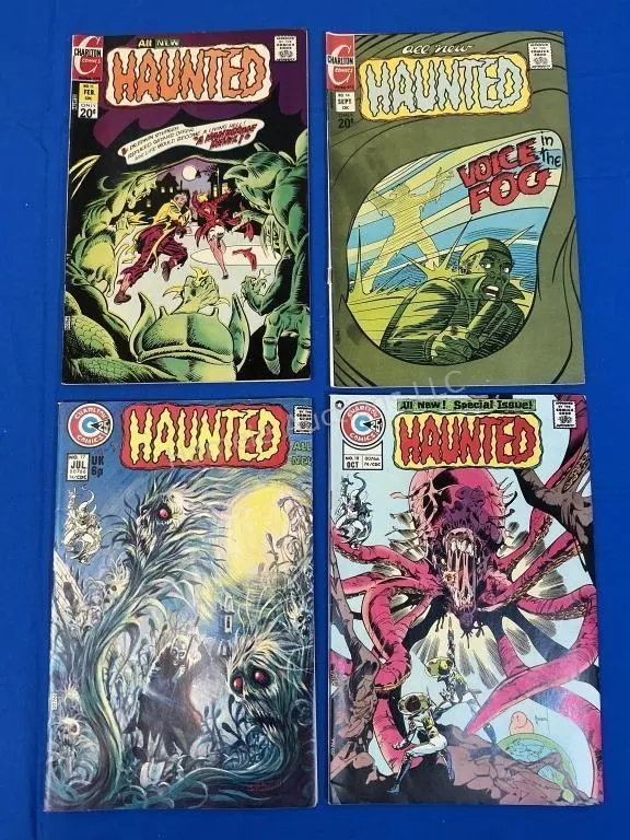 Charlton Comics Haunted - # 11, 14, 17, 18