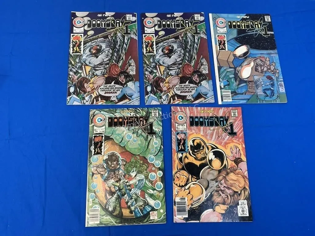 5 Charlton Comics Doomsday + 1