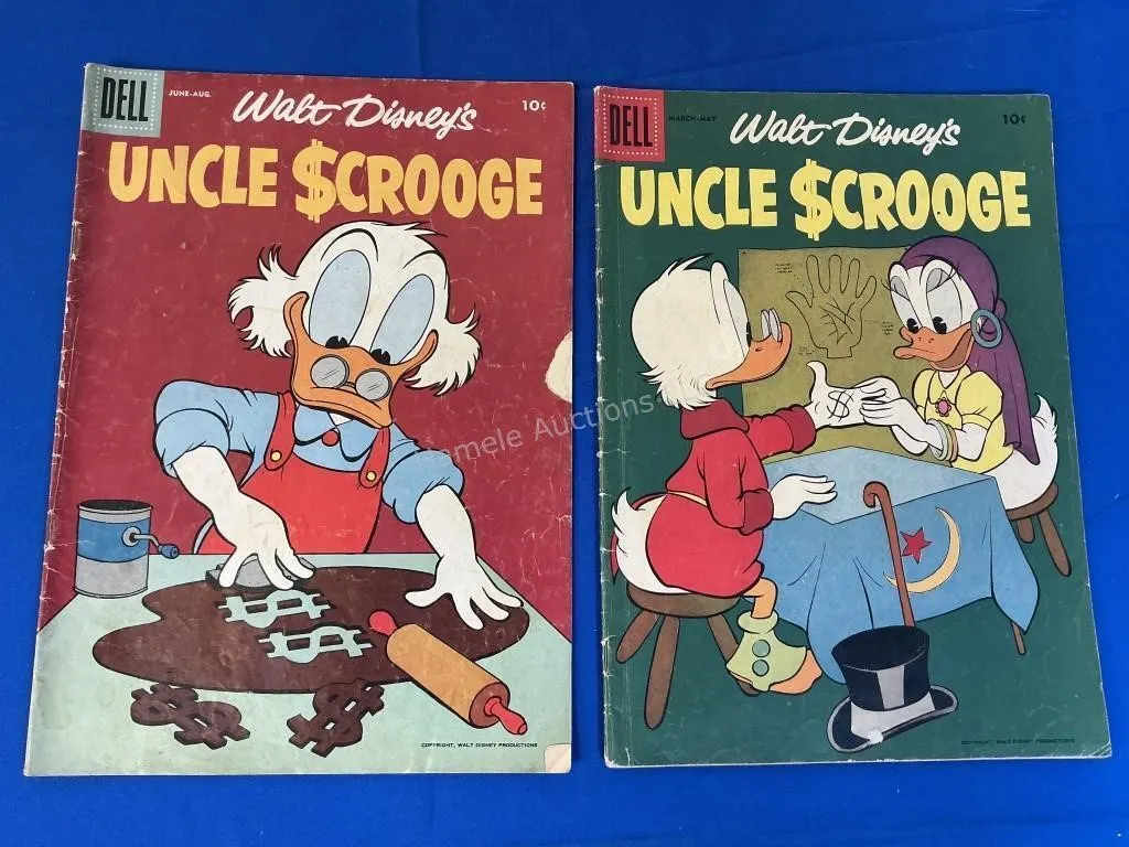 2 DELL Walt Disney�s Uncle Scrooge # 14, 17