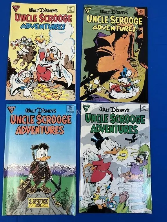 4 Gladstone Walt Disney�s Uncle Scrooge Adventures