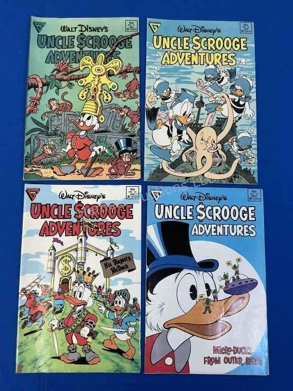 4 Gladstone Walt Disney�s Uncle Scrooge Adventures