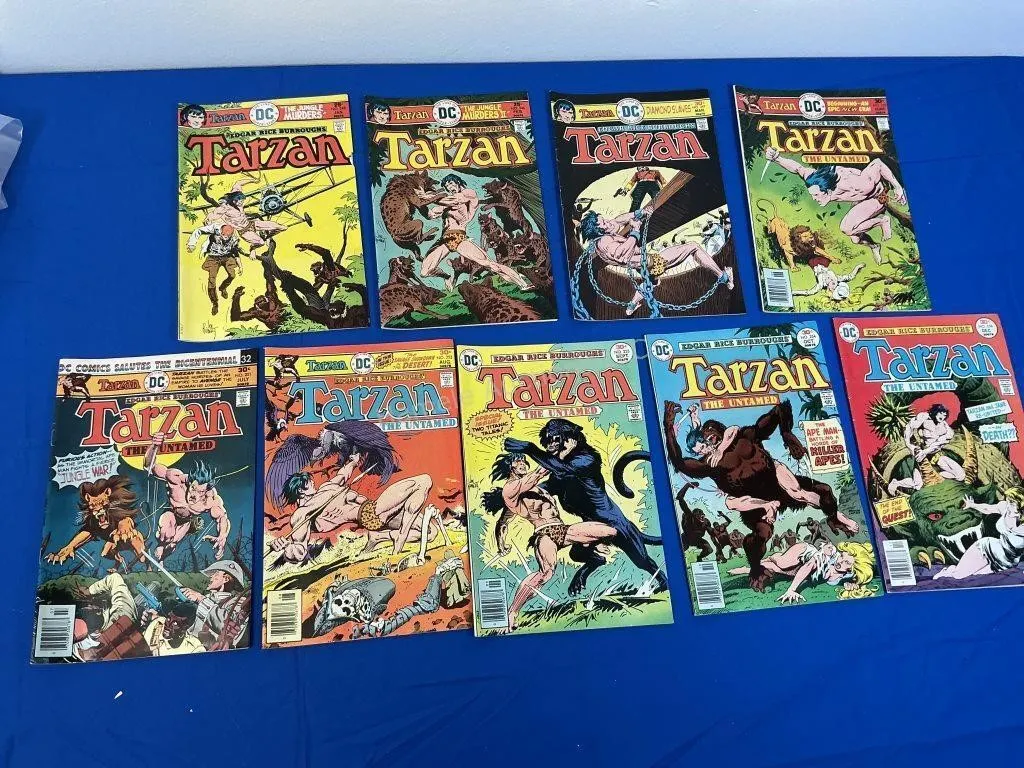 9 DC Comics - Tarzan - 1976