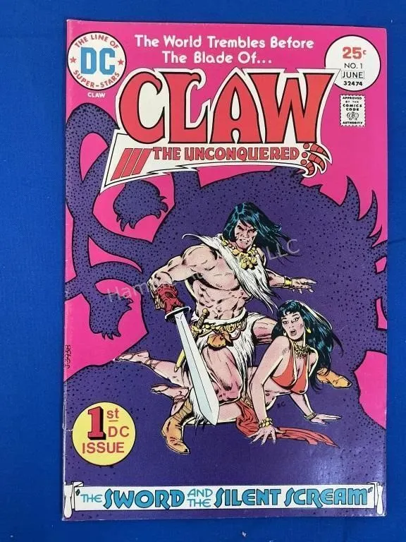DC Comics Claw - # 1 June 1975