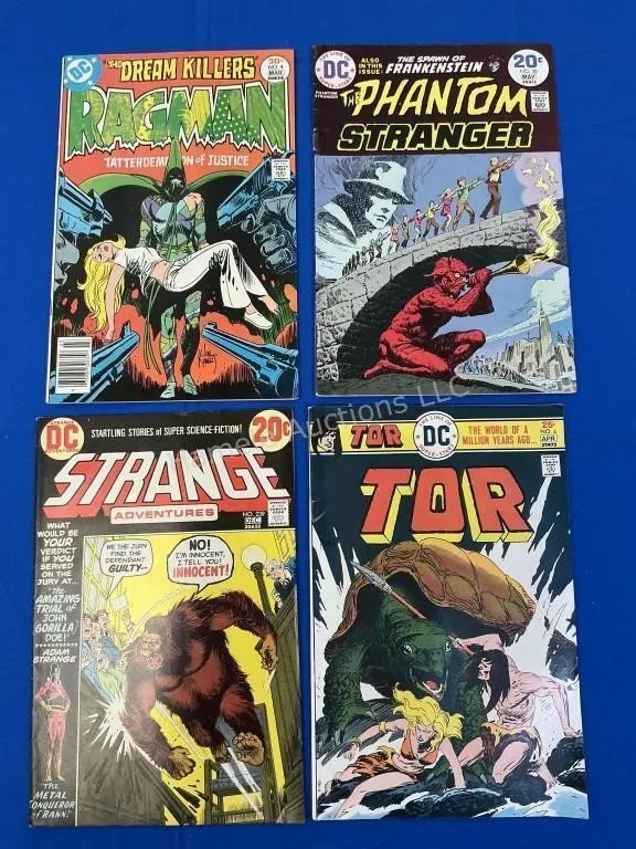4 DC Comics - Assorted Issues