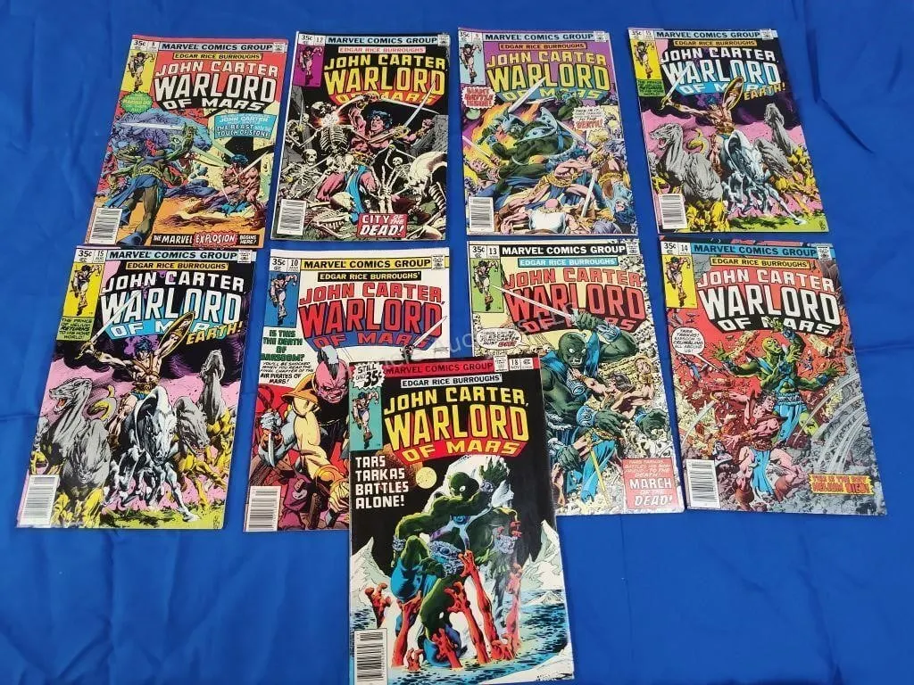 9 DC Comics John Carter Warlord of Mars