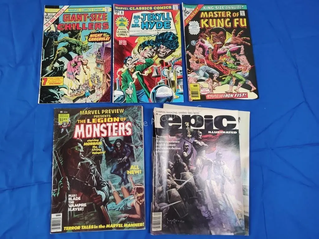 5 Marvel Comics
