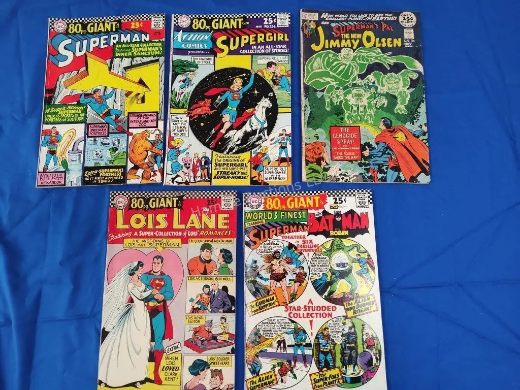 5 DC Comics - Superman related
