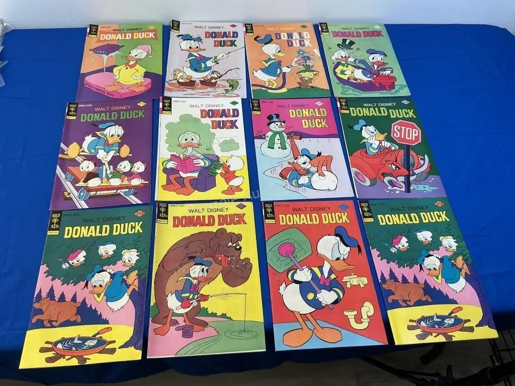 12 Gold Key Comics - Donald Duck- 1974 - 1976