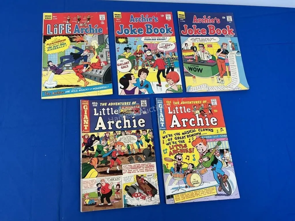 5 Archie Comics - 1966-67