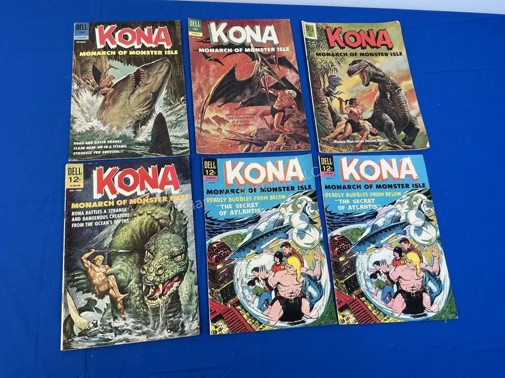 6 DELL Comics - Kona Monarch of Monster Isle