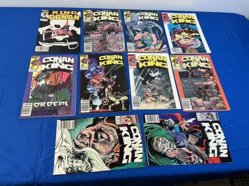 10 Marvel Comics - Conan the King 1983-88