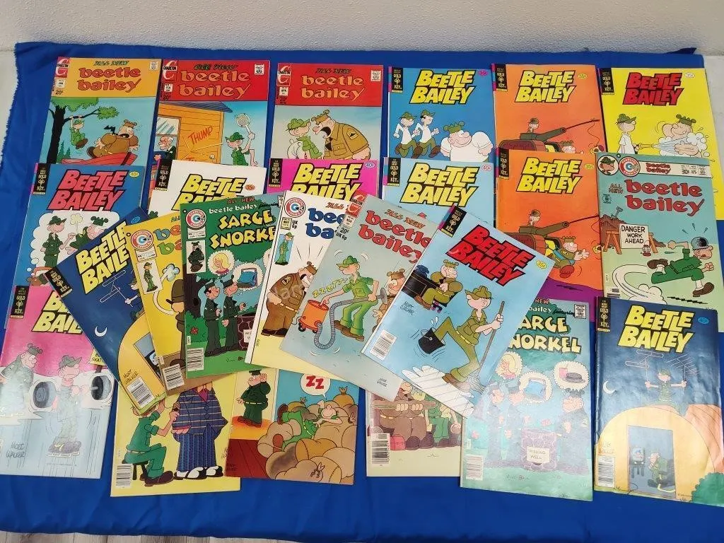 24 Beetle Bailey Comics