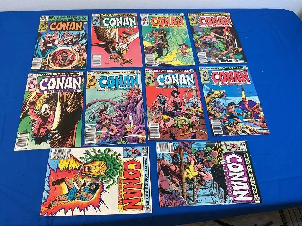 10 Marvel Comics Conan - #131 - 140