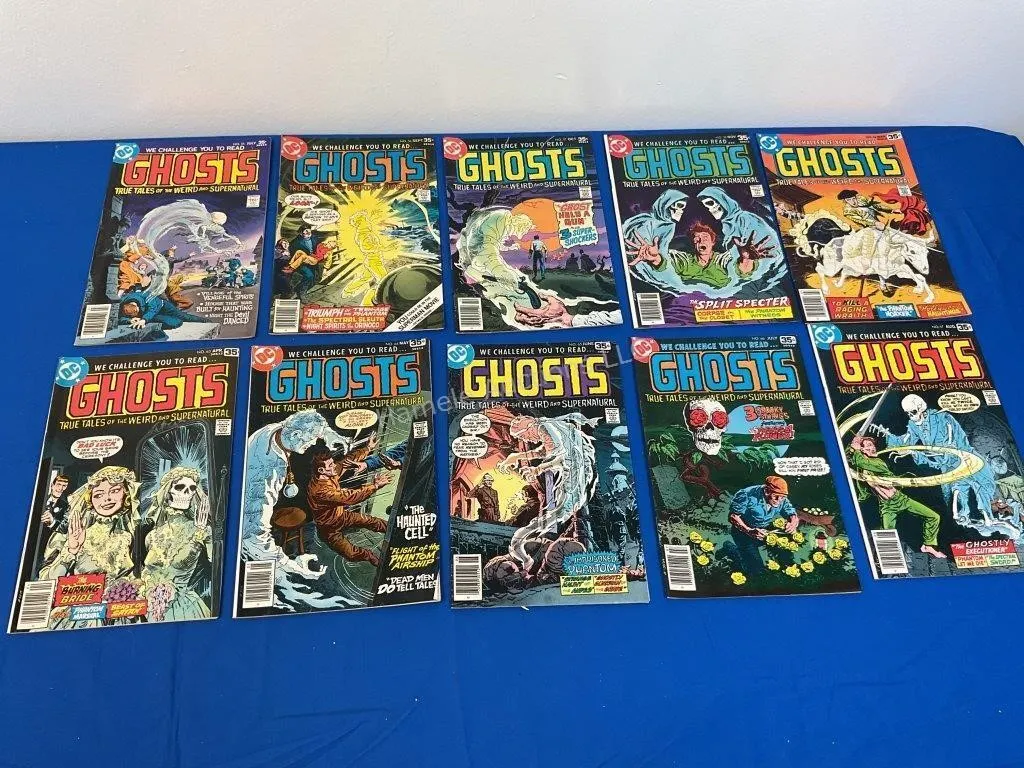 10 DC Comics - Ghosts # 55-58, 62-67
