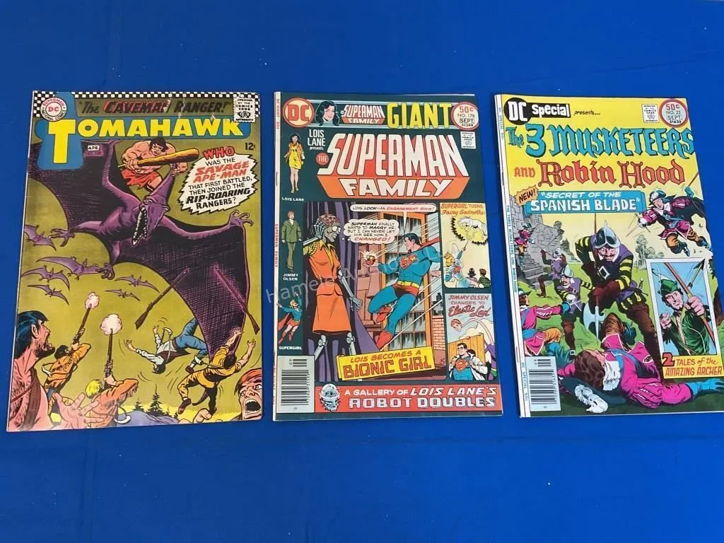 3 DC Comics - Tomahawk #109 & Two More