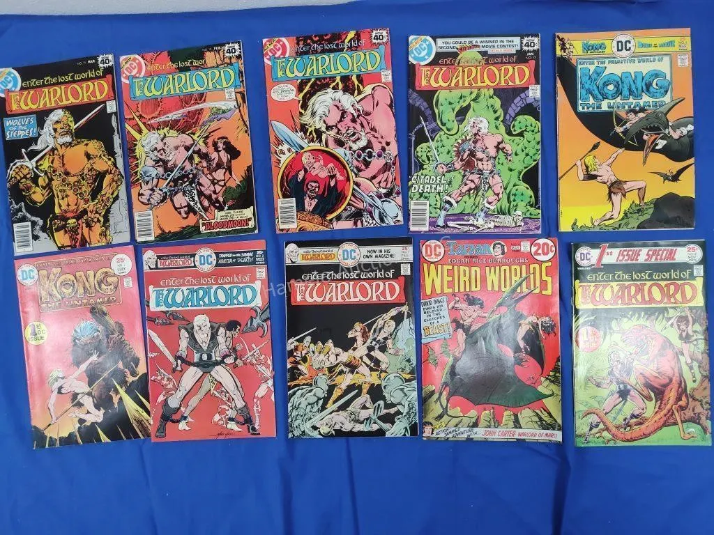 10 DC Comics - Warlord and other
