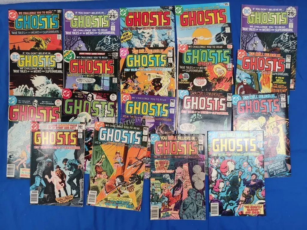 19 DC Ghosts Comics