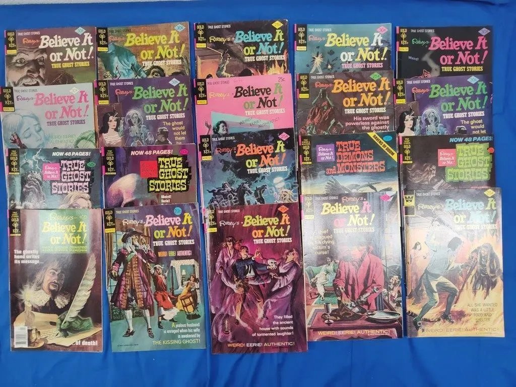 20 Gold Key Ripley's Comics