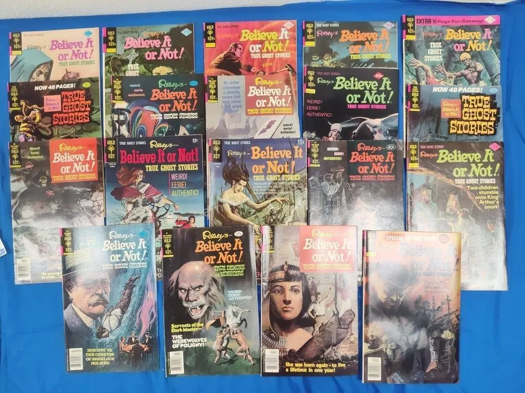 19 Gold Key Ripley's Believe It or Not Comics
