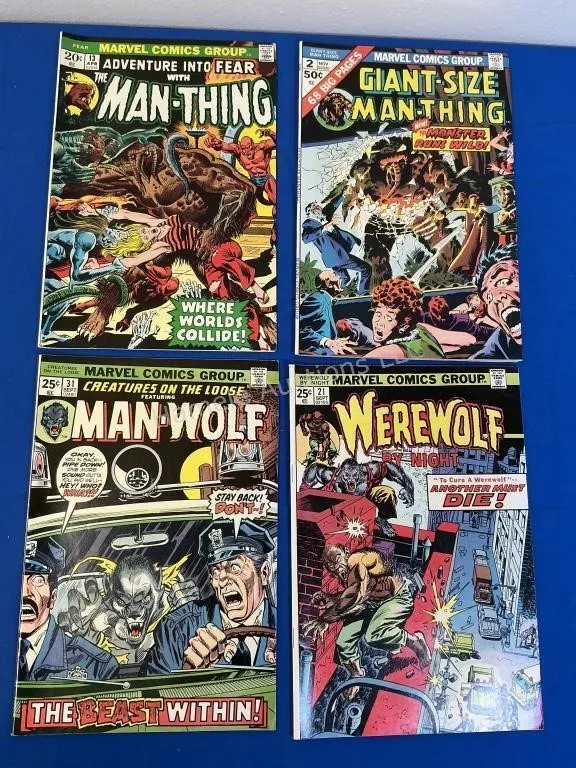 4 Marvel Comics - Assorted
