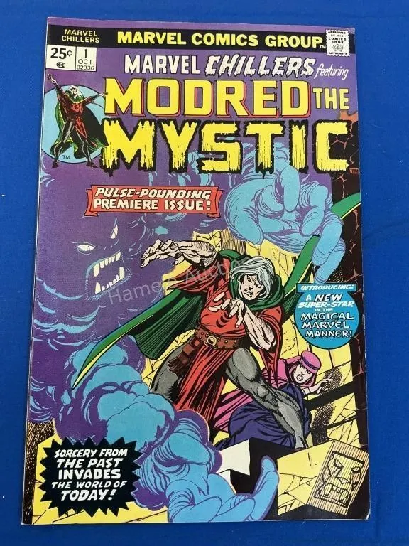Marvel #1 Chillers featuring Moored The Mystic
