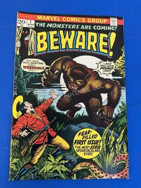 Marvel Comics #1 Monsters Coming Beware