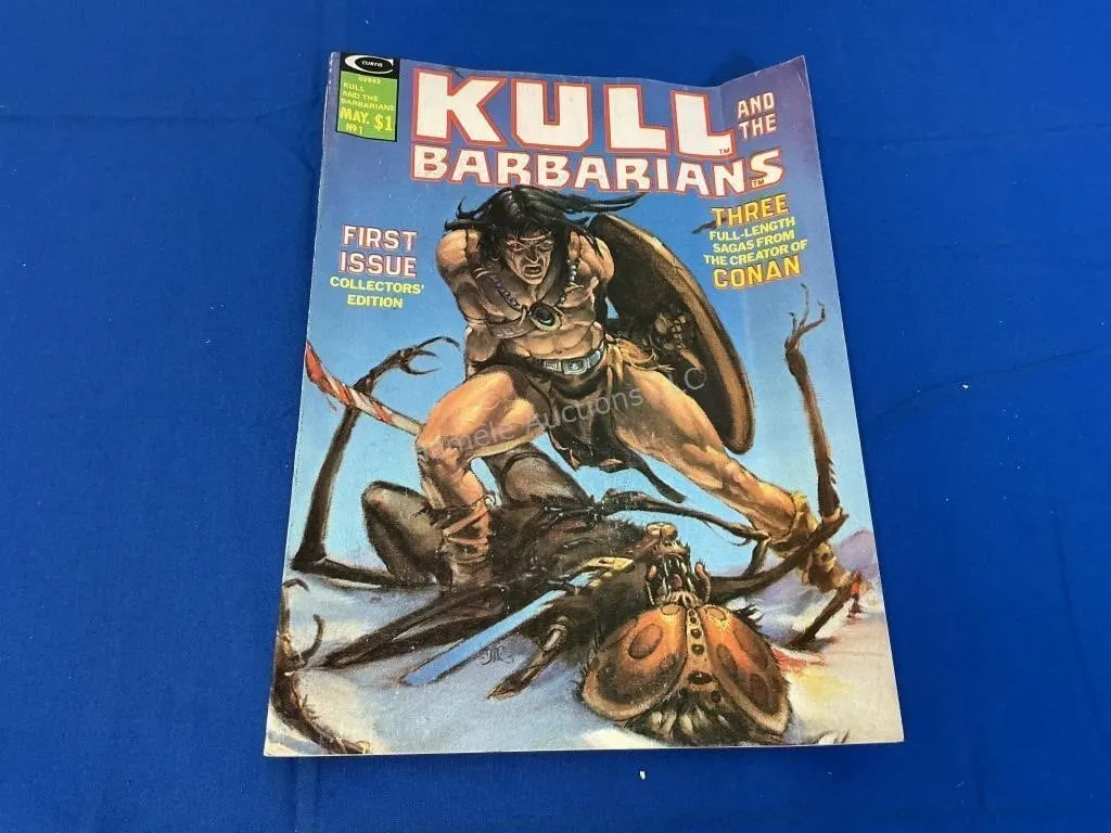 Curtis Comics - Kull and the Barbarians #1