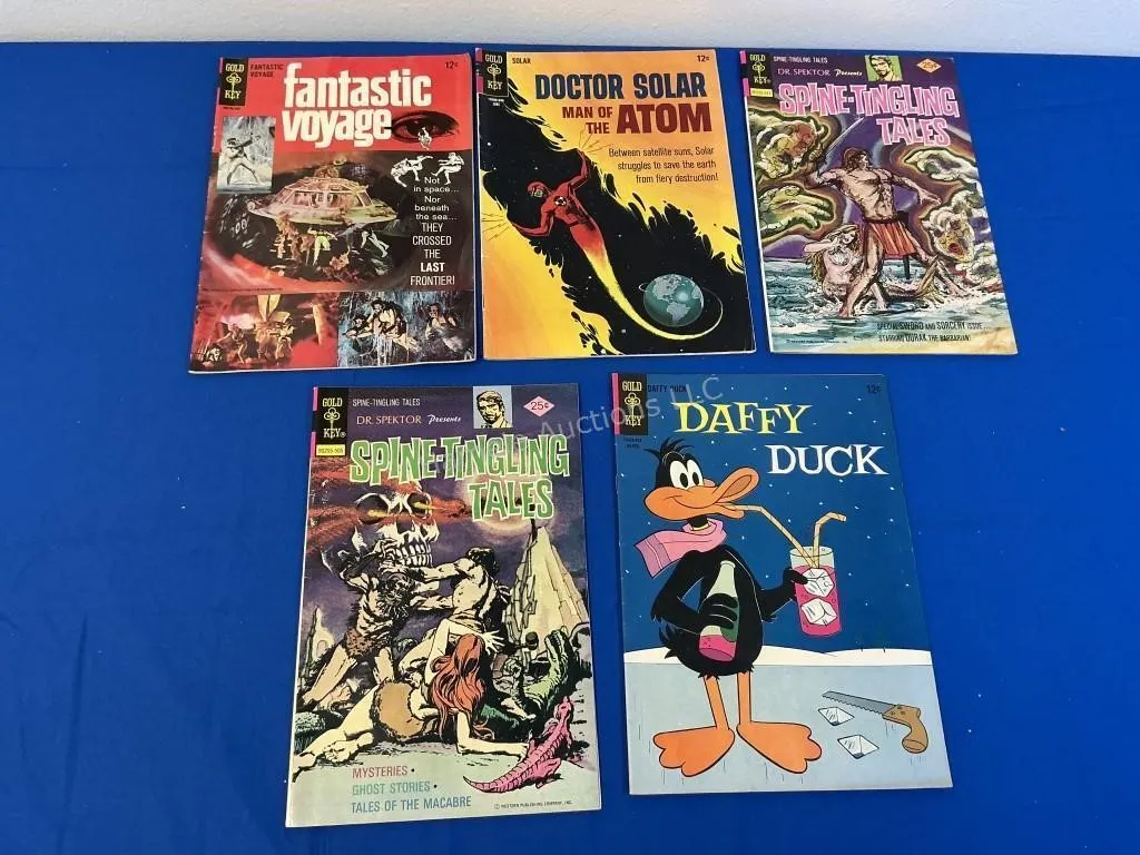 5 Gold Key Comics - Assorted Titles