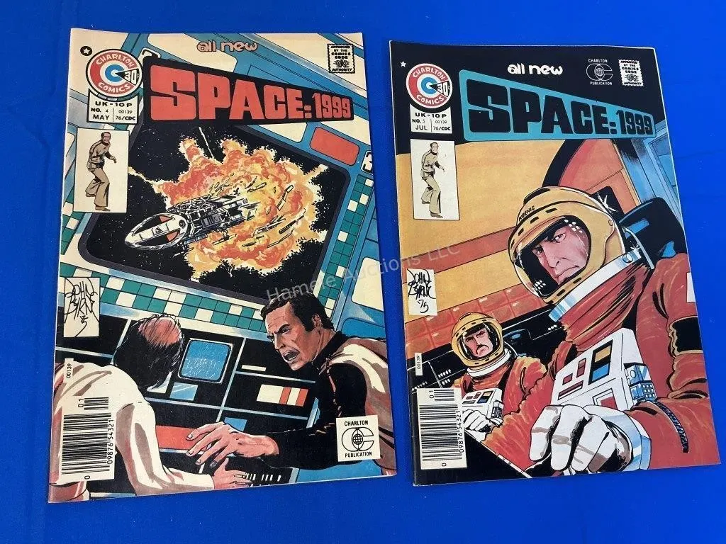 2 Charlton Comics - Space 1999 #4, #5