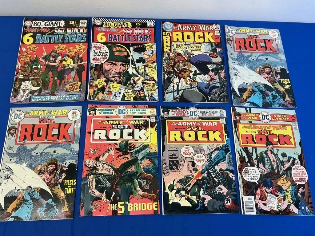 8 DC Comics - Sgt. Rock