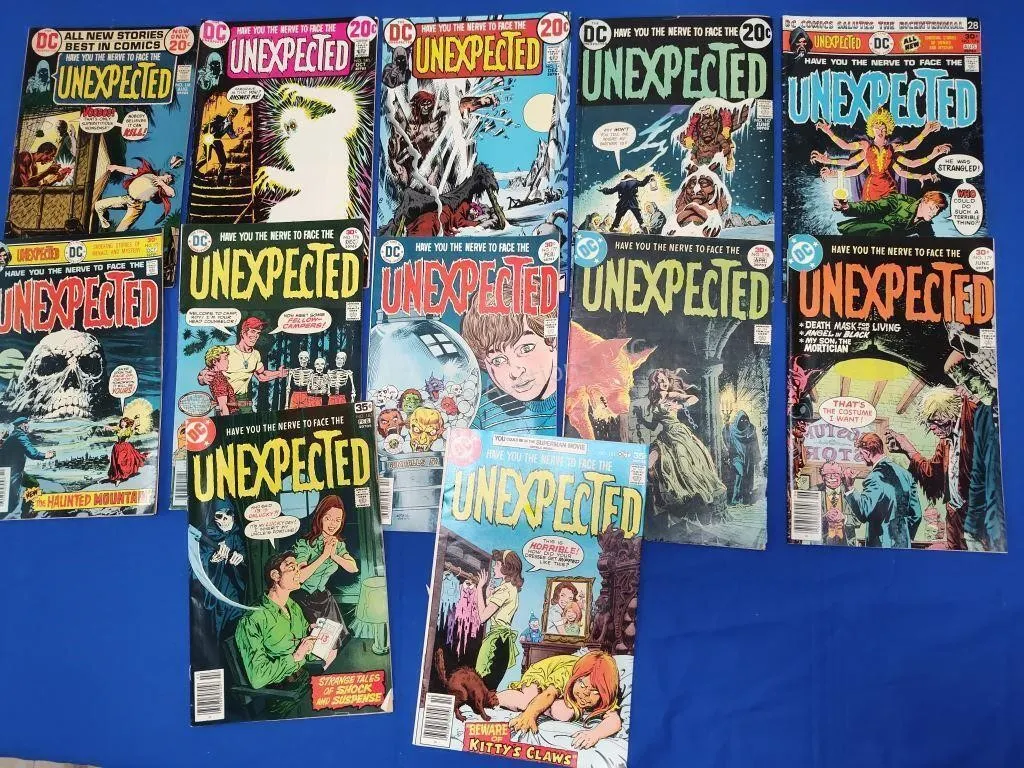 12 DC Unexpected Comics