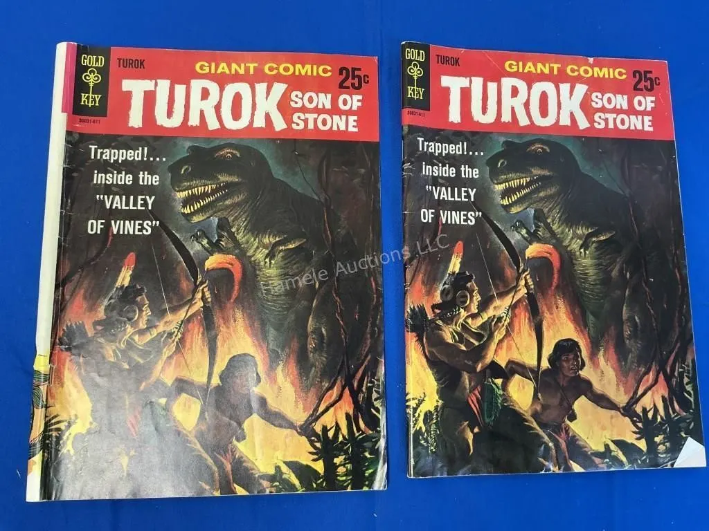 2 Gold Key Comics - Turok #1 (date unknown)