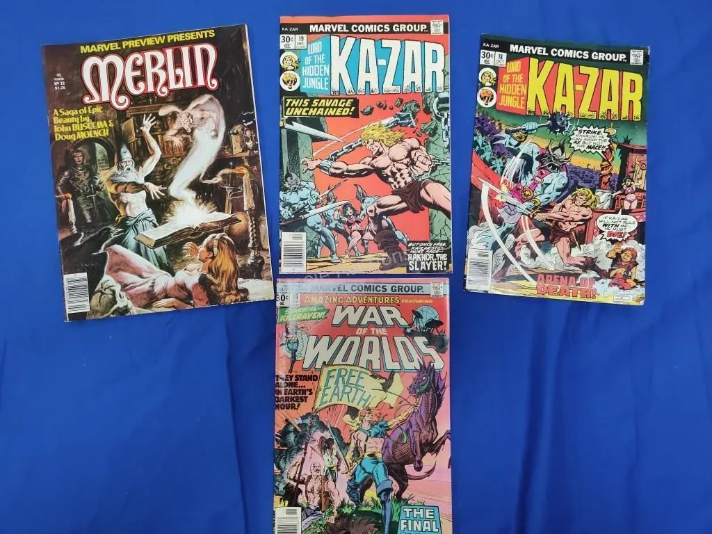 4 Marvel Comics