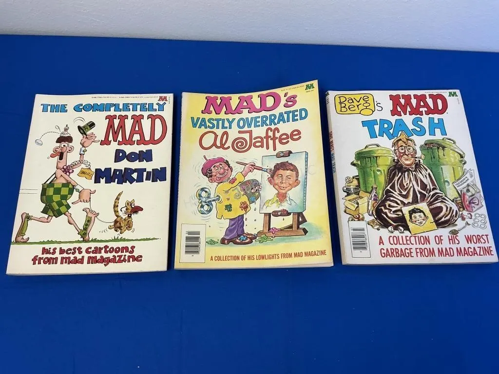 3 MAD Books