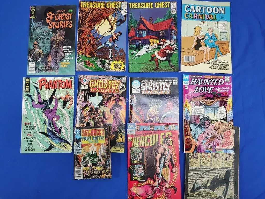 10 Assorted Comics