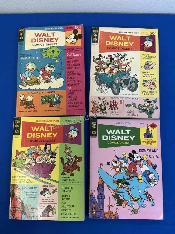 4 Disney Comics Digest