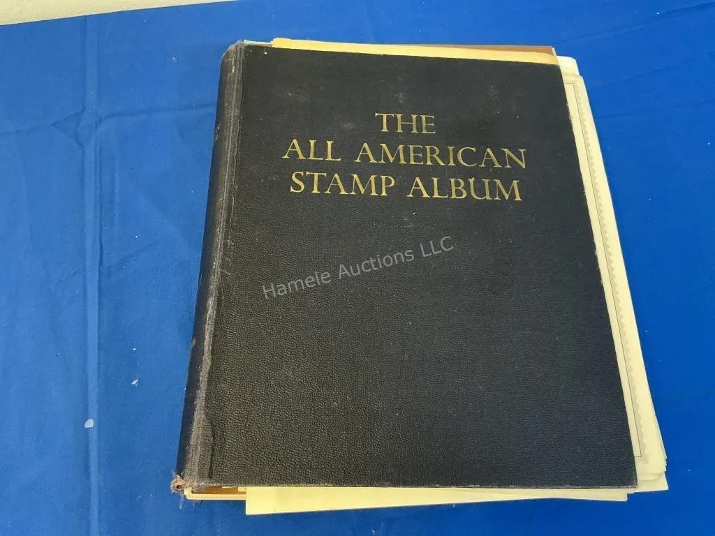 All American Stamp Album - Partial Contents