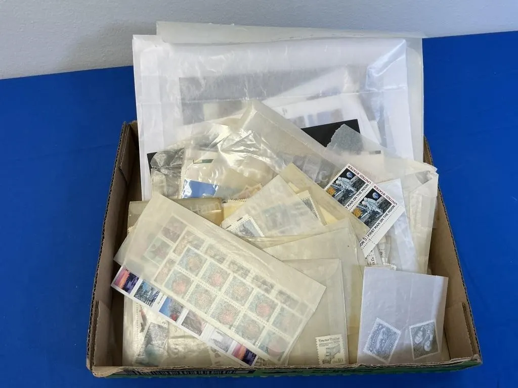 Large Quantity USA Postage Stamps