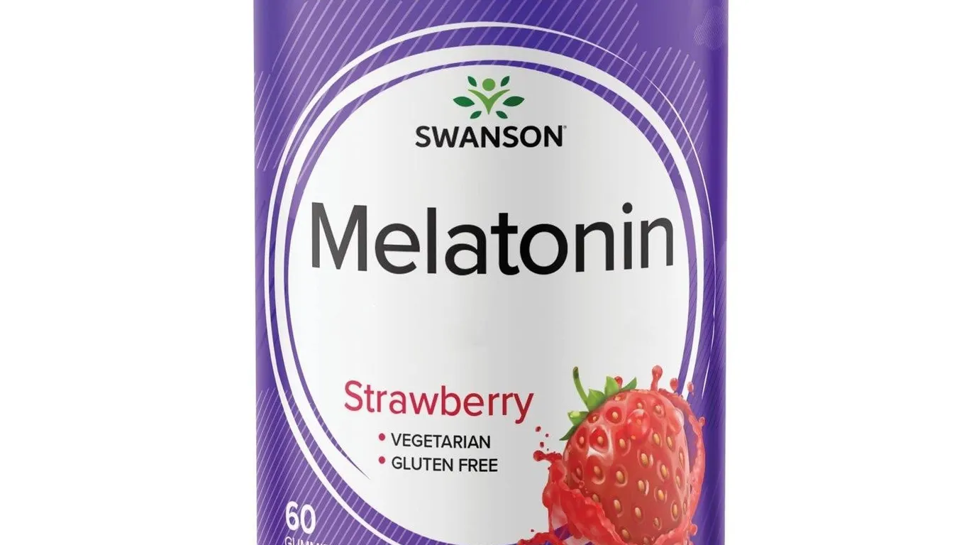 Swanson Melatonin Gummies 2.5mg 60ct 3pk