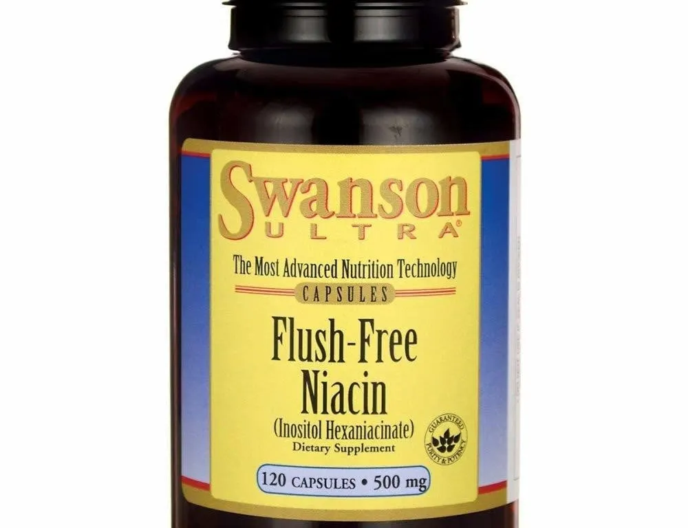 Swanson Niacin Flush-Free 120ct