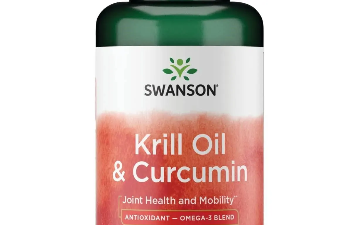 Swanson Krill Oil Curcumin 60ct