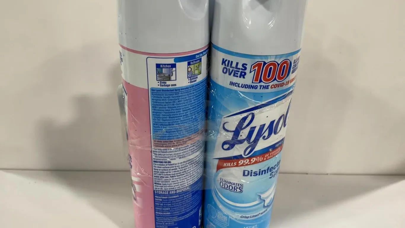 Lysol Disinfectant Spray 19 oz 2pk